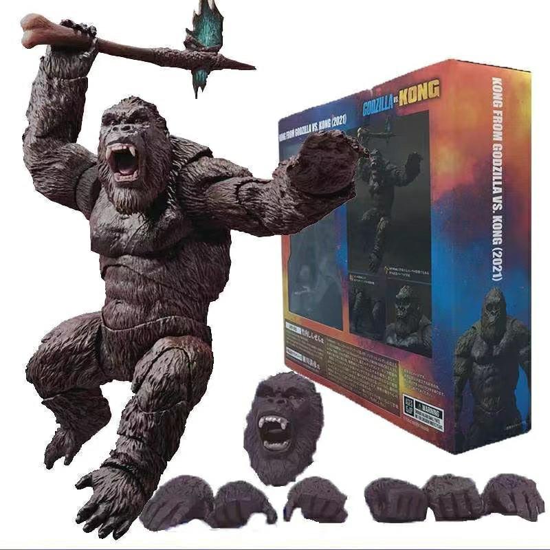 Gyermek Animációs Játékok |   Shm Godzilla És King Kong 2: A Birodalom Felemelkedése – Gorilla És Dinoszaurusz Szupermozgatható Figura Modell Gyerekjáték Ajándék Gyermek Animációs Játékok Gyermek Animációs Játékok