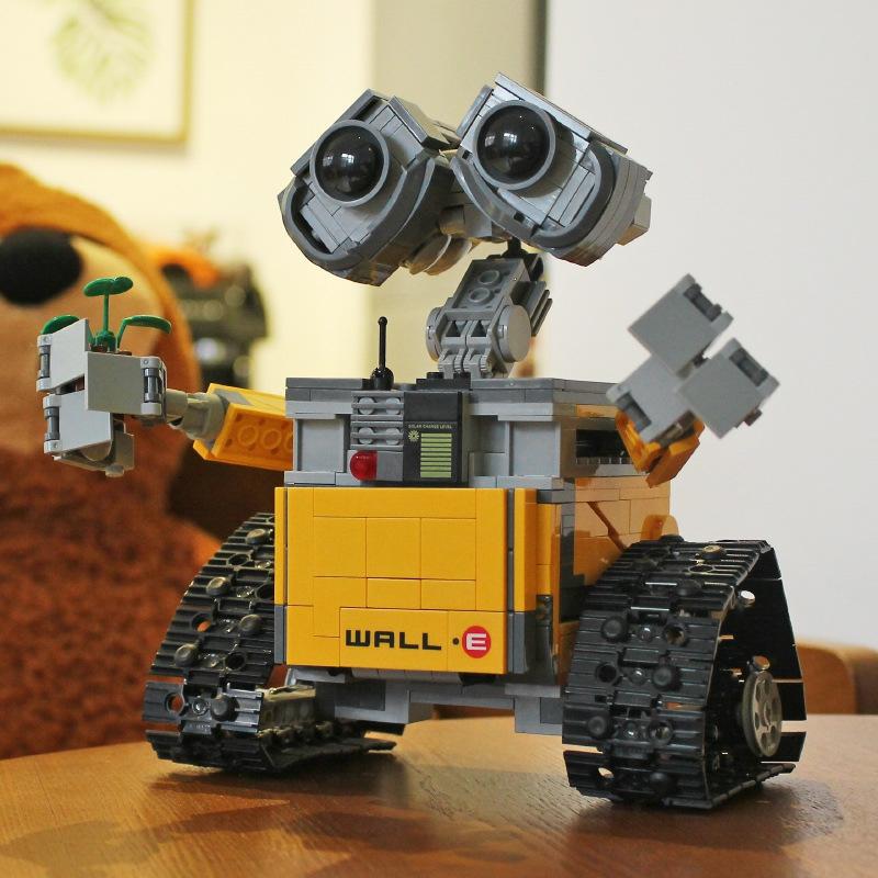 Gyermek Építőjátékok |   Walle Robot Építőjáték, Intelligens Gyermekeknek, 6 Éves Kortól, 10 Darabos Kis Részekkel, 4 Puzzle. Gyermek Építőjátékok Gyermek Építőjátékok