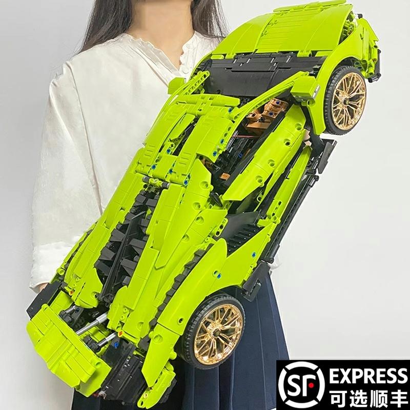 Gyermek Modell Játékok |   2024-Es Új Kínai Építőjáték Lamborghini Versenyautó Modell Fiúknak, Autószerelő Készlet, 8 Éves Gyerekeknek, 6 Éves Korosztály Számára Ajándék. Gyermek Modell Játékok Gyermek Modell Játékok