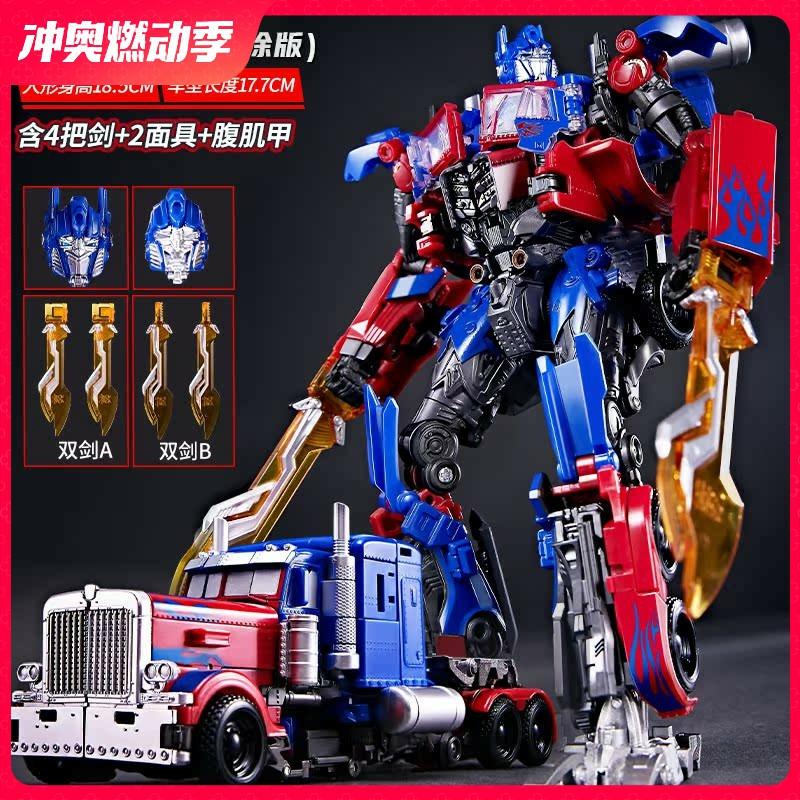 Gyermek Modell Játékok |   Gyermekeknek Szánt Átalakuló Játék, Optimus Prime, Transformers, Fiú Autórobot, Hivatalos Bumblebee Mech Modell Figura. Gyermek Modell Játékok Gyermek Modell Játékok