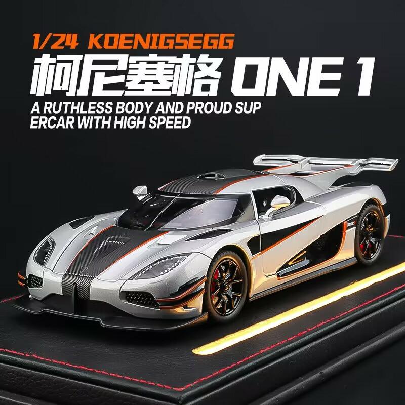 Gyermek Modell Játékok |   Koenigsegg Alloy Autómodell Szimuláció One1 Szuperautó Gyermek Játékautó Ajándék Fiúknak Modell Dísztárgy Gyermek Modell Játékok Gyermek Modell Játékok