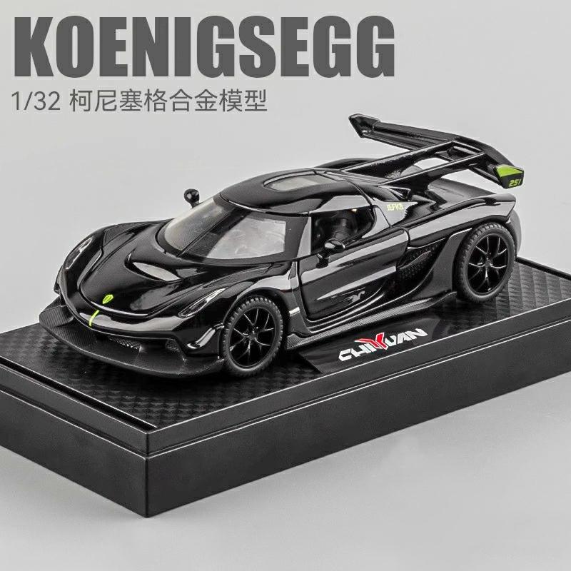 Gyermek Modell Játékok |   Koenigsegg Jesko Szuperautó Fiú Gyűjtői Figura, Gyerekjáték, Élethű Fém Autómodell Gyermek Modell Játékok Gyermek Modell Játékok